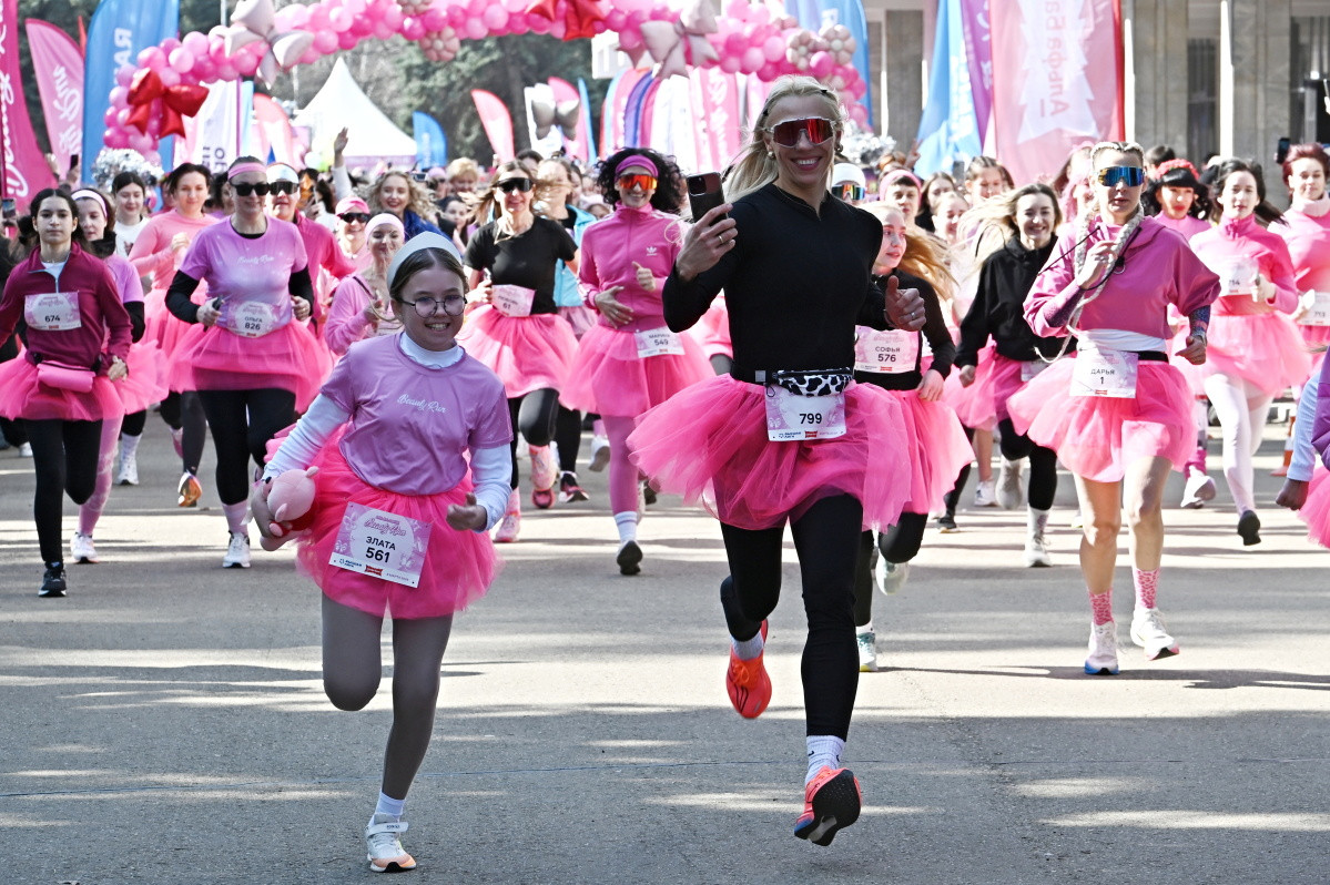 Забег Beauty Run в Краснодаре